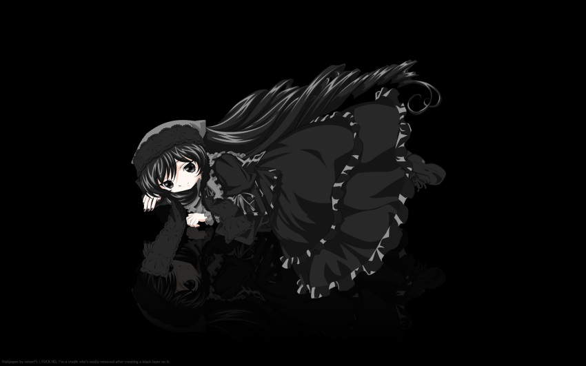 black long_hair rozen_maiden suiseiseki tagme
