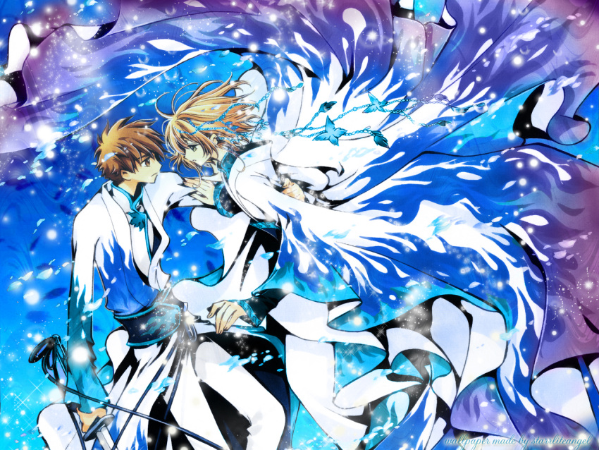 clamp sakura_(tsubasa) syaoran tagme tsubasa_reservoir_chronicle