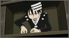 animated animated_gif blood death_the_kid gif lowres soul_eater