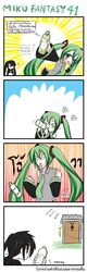 black_rock_shooter black_rock_shooter_(character) catstudio_(artist) comic hatsune_miku highres thai twintails vocaloid rating:Safe score:0 user:Gelbooru