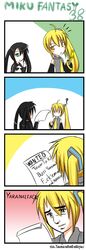 abe_takakazu akita_neru black_rock_shooter black_rock_shooter_(character) catstudio_(artist) comic highres kuso_miso_technique vocaloid yaranaika rating:Safe score:0 user:Gelbooru
