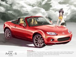 car cloud crop_top eunos_roadster glasses halter_top halterneck left-hand_drive mazda midriff motor_vehicle payot purple_hair short_hair short_shorts shorts smile solo tan_taka tank_top text vehicle rating:Safe score:0 user:Gelbooru