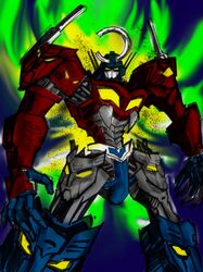 crossover fusion gurren-lagann gurren-lagann_(mecha) mecha optimus_prime robot spiral_power super_robot tengen_toppa_gurren-lagann tengen_toppa_gurren-lagann_(mecha) tengen_toppa_gurren_lagann transformers rating:Safe score:2 user:danbooru