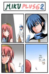 catstudio_(artist) comic fish food highres ice_cream kaito megurine_luka thai translated vocaloid rating:Safe score:0 user:danbooru
