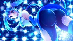  1girl aqua_eyes aqua_hair hatsune_miku highres solo urara_(sumairuclover) vocaloid 