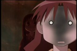   azumanga_daioh kasuga_ayumu o_o photoshop scared tanizaki_yukari  