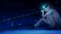  cap goggles gun misaka_imouto rifle sniper_rifle to_aru_majutsu_no_index 