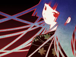  enma_ai jigoku_shoujo kimono long_hair tagme 