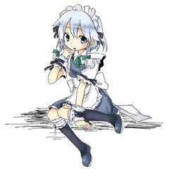  izayoi_sakuya miya_(artist) miya_(tsumazukanai) touhou 