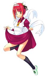  gin maid skirt skirt_lift 