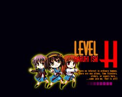   asahina_mikuru chibi nagato_yuki suzumiya_haruhi suzumiya_haruhi_no_yuuutsu  