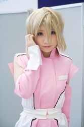  cosplay gundam gundam_seed momoneko_haru photo stellar_loussier 