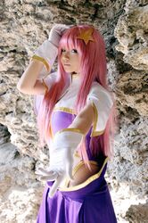  arisa_mizuhara asian gundam gundam_seed gundam_seed_destiny meer_campbell mizuhara_arisa pantyhose photo solo 