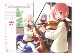  akino_momiji cuffs gayarou kiriyama_sakura sakura_musubi sera_karen wallpaper 