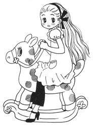 hanamoto_hagumi honey_and_clover monochrome tagme umino_chica 