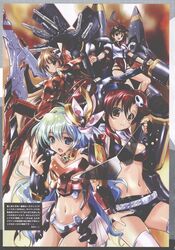   bodysuit color_issue fixed gunbuster komatsu_e-ji mecha mecha_musume neon_genesis_evangelion nia souryuu_asuka_langley takaya_noriko tengen_toppa_gurren_lagann yoko  