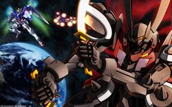  gun mecha mobile_suit_gundam mobile_suit_gundam_00 sword weapon 