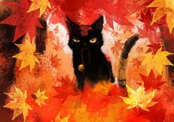  bell cat leaf neko original oropi 