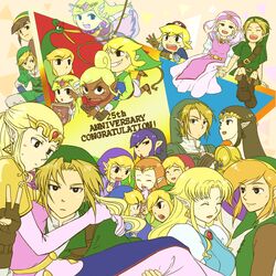  alternate_color anniversary bad_id black_eyes blue_eyes brown_hair dark_link earrings engrish ezlo four_swords gloves hat jewelry link long_hair minish_cap multiple_persona nintendo ocarina_of_time pointy_ears princess_carry princess_zelda purple_hair ranguage saiba_(henrietta) skyward_sword smile spirit_tracks tetra the_legend_of_zelda toon_link twilight_princess wind_waker 
