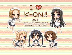 black_hair blonde_hair blue_eyes brown_eyes brown_hair chibi hirasawa_yui k-on! kotobuki_tsumugi long_hair maid nakano_azusa o3o pfxxx purple_eyes short_hair tainaka_ritsu twintails violet_eyes 