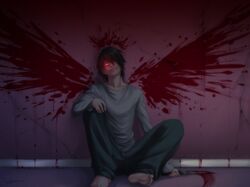  beyond_birthday blood death_note knife l 