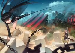  artist_request black_rock_shooter black_rock_shooter_(character) character_request jpeg_artifacts 