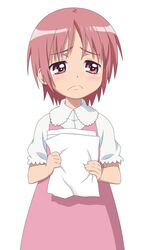  child frown highres paper pink_eyes pink_hair short_hair smile_(rz) solo tears to_aru_kagaku_no_railgun to_aru_majutsu_no_index tsukuyomi_komoe vector_trace 
