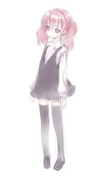  :< bad_id inu_x_boku_ss kiira loafers pink_eyes pink_hair roromiya_karuta school_uniform shoes sketch solo thigh-highs thighhighs twintails zettai_ryouiki 