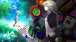  city grass kagamine_rin loli mariwai_(marireroy) necktie tie train vocaloid 