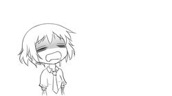  chibi katawa_shoujo sketch sleeping tezuka_rin 