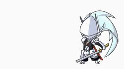  blazblue chibi hakumen tagme 