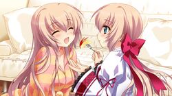  blonde_hair cube_(artist) game_cg kaburaki_runa kaburaki_ryuusei kimi_to_boku_to_eden_no_ringo trap 