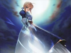  fate/stay_night saber screening type-moon 