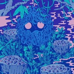  highres nature niv_bavarsky no_humans pokemon solo tangela 
