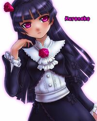  black_hair boken_fantasy gokou_ruri gothic_lolita highres lolita_fashion long_hair ore_no_imouto_ga_konna_ni_kawaii_wake_ga_nai red_eyes 