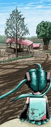  backpack bag german hatsune_miku iron_cross military otto_carius rxjx signature solo text translated twintails vocaloid world_war_ii 