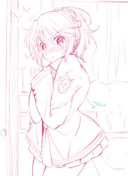  kurimomo ponytail sketch skirt tales_of_(series) tales_of_graces 