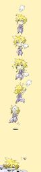  /\/\/\ 1boy :< blonde_hair blue_eyes cheek_poke chibi cloud_strife controller crossed_arms cursor final_fantasy final_fantasy_vii game_controller gloves highres long_image male meru playstation pointing poking tall_image tickling wink 