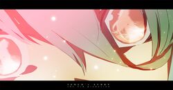  eyes hinanawi_tenshi letterboxed reflection siirakannu touhou 