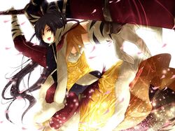  moontoxin sengoku_basara sword tongue weapon 