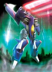  80s character_request decepticon energy_sword flying hiro_(hibikigaro) lightning looking_at_viewer mecha oldschool realistic robot science_fiction sword transformers weapon 