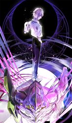  eva_01 nagisa_kaworu neon_genesis_evangelion niaoniaoyoo red_eyes school_uniform short_hair 