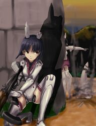  asuka_(busou_shinki) busou_shinki doll_joints gun rifle weapon 