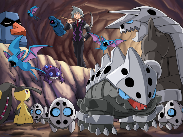 1boy aggron aron beldum cave lairon mawile nosepass pokemoa pokemon pokemon_(creature) pokemon_(game) pokemon_rse sableye tsuwabuki_daigo zubat