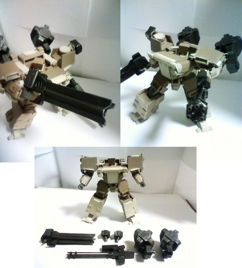 armored_core armored_core_4 bazooka gun mecha model picture