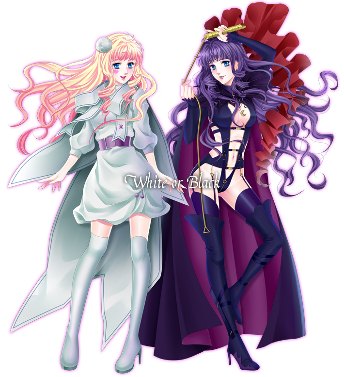 blue_eyes boots breasts bw legs long_hair macross macross_frontier macross_frontier:_itsuwari_no_utahime macross_frontier:_the_false_diva microphone pair purple_hair sheryl_nome tamari_(flawless) thigh-highs thigh_boots thighhighs
