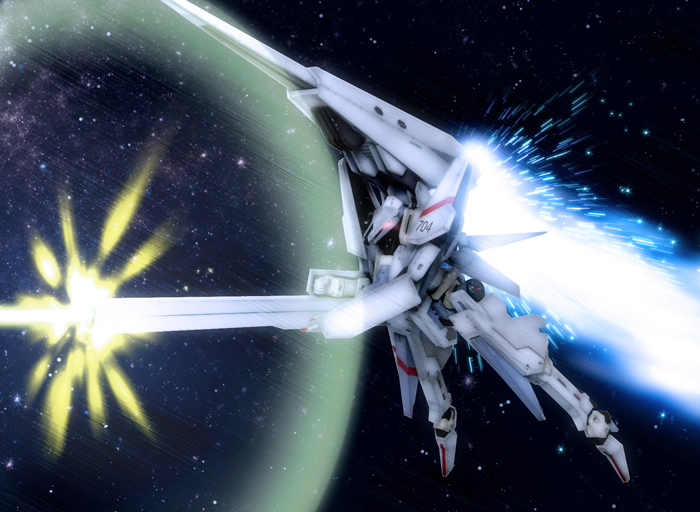 battle cannon firing lowres mecha realistic science_fiction sidonia_no_kishi space star_(sky)