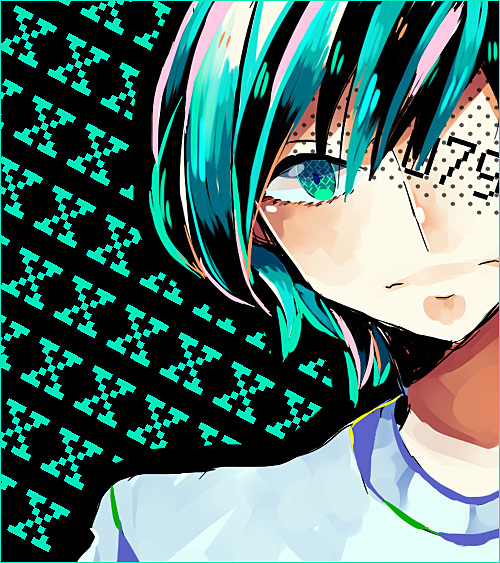 1boy character_name green_eyes male scp-079 scp_foundation seriko_(seo77000) solo tagme x
