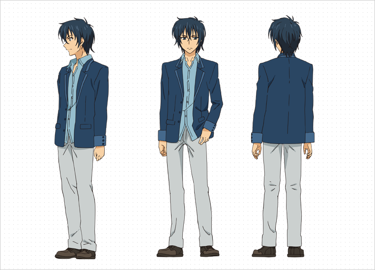 character_sheet golden_time hasegawa_shin'ya official_art profile simple_background white_background yanagisawa_mitsuo