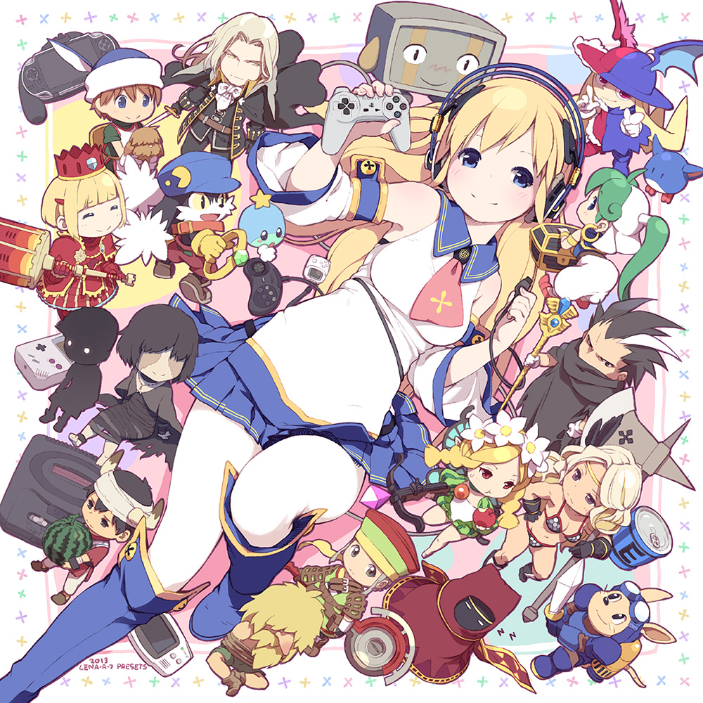 alucard amazon_(dragon's_crown) animal_ears apple armlet armor balrog_(doukutsu_monogatari) bandages bangs bare_shoulders barefoot baseball_cap beard belt bikini_armor black_eyes black_hair black_skin blonde_hair blue_eyes blunt_bangs blush bob_cut boots bow_(weapon) braid breasts brown_eyes brown_hair butterfly_wings cape castlevania castlevania:_symphony_of_the_night character_request chibi circlet cloak closed_eyes controller copyright_request cravat crossbow crossover crown demon's_souls detached_sleeves doukutsu_monogatari dragon's_crown dress facial_hair fairy flower food fruit game_boy game_boy_advance game_controller gamepad gloves glowing glowing_eyes hair_flower hair_ornament hairclip halberd hat headphones holding holding_fruit hood horns huge_weapon ico ico_(character) jewelry journey kaze_no_klonoa klonoa lena_(zoal) limbo_(game) long_hair maiden_in_black mercedes metal_slug monster_hunter multiple_boys multiple_girls muscle no_arms odin_sphere pantyhose playstation_vita pointy_ears polearm puff_and_slash_sleeves puffy_sleeves red_eyes ring robe rocket_knight_adventures sailor_dress scarf sega_mega_drive short_hair shorts silhouette silhouette_mirage silver_hair sitting skirt smile sword tail tied_up traveler twin_braids watermelon weapon wings yellow_eyes